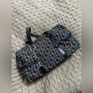 dior trotter charms boston shoulder bag